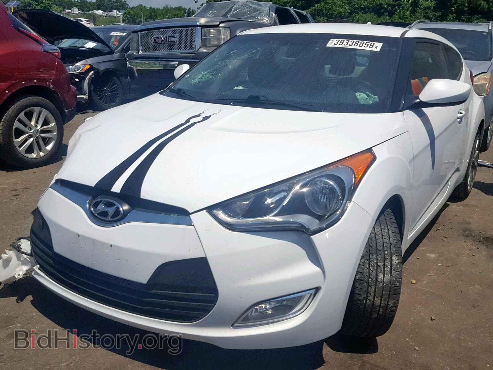 2017 HYUNDAI VELOSTER - VIN: KMHTC6AD8HU309319 - Фото 2