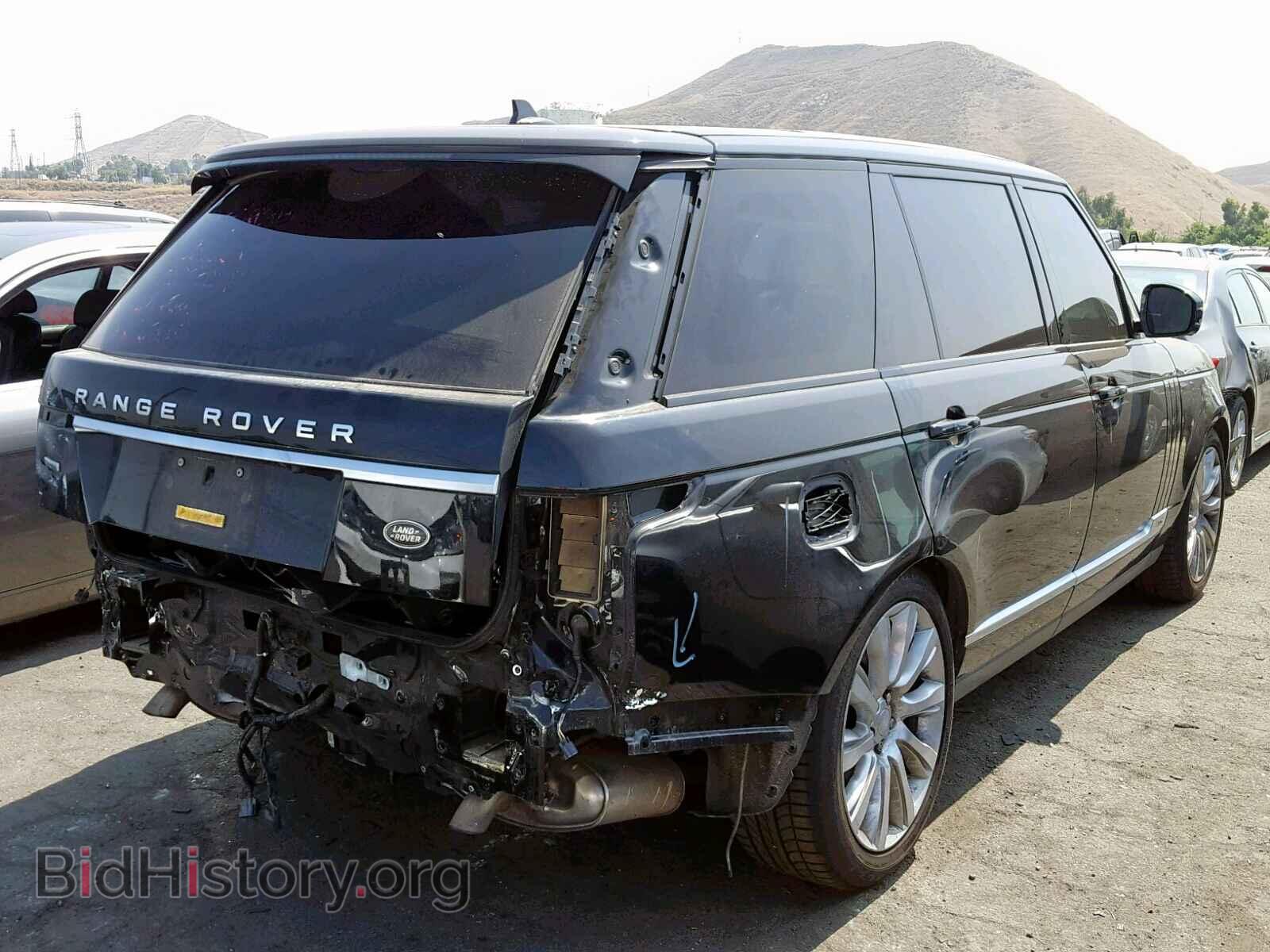 2016 LAND ROVER RANGE ROVE - VIN: SALGS3EF9GA316811 - Photo 4