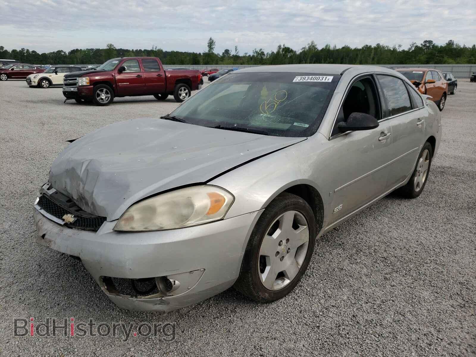 2008 CHEVROLET IMPALA - VIN: 2GW1D58C589160721 - Фото 2