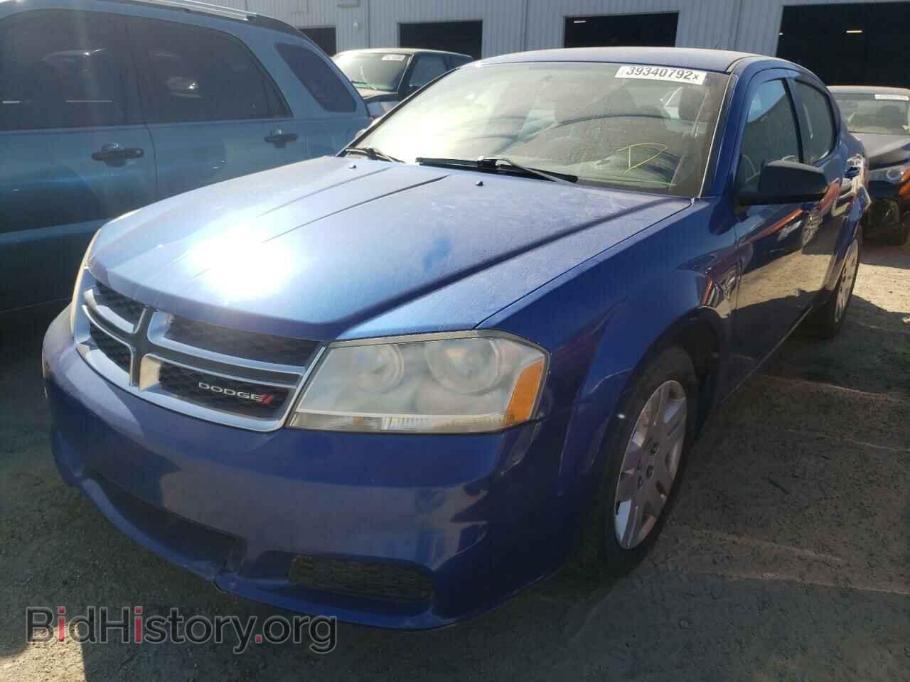 2013 DODGE AVENGER - VIN: 1C3CDZAB0DN676113 - Фото 2