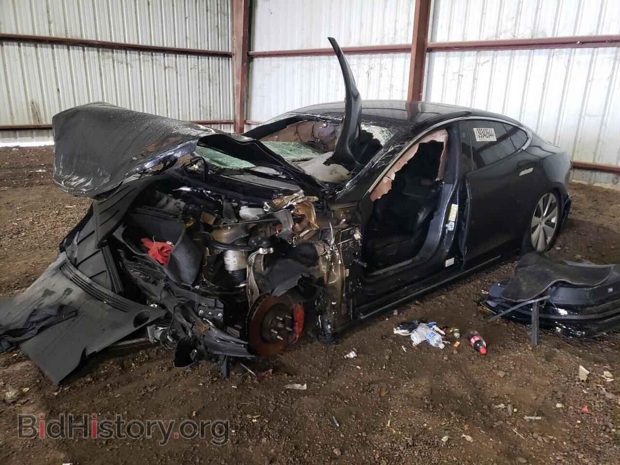 Photo 5YJSA1E47MF423673 - TESLA MODEL S 2021
