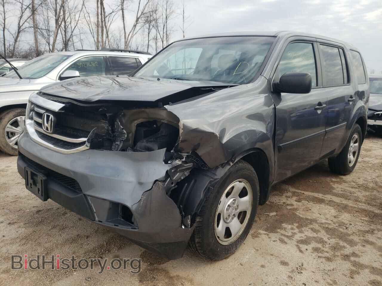 2012 HONDA PILOT - VIN: 5FNYF4H22CB055523 - Фото 2