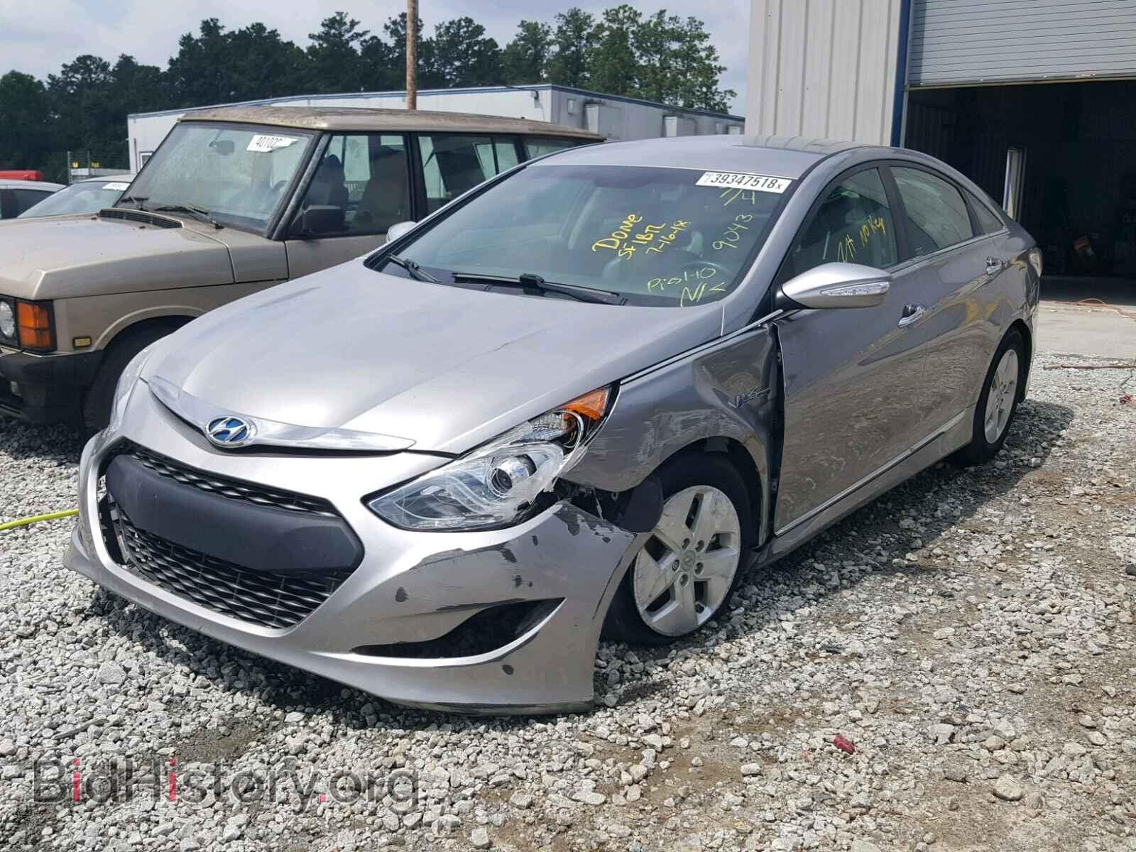 2012 HYUNDAI SONATA - VIN: KMHEC4A43CA059043 - Фото 2
