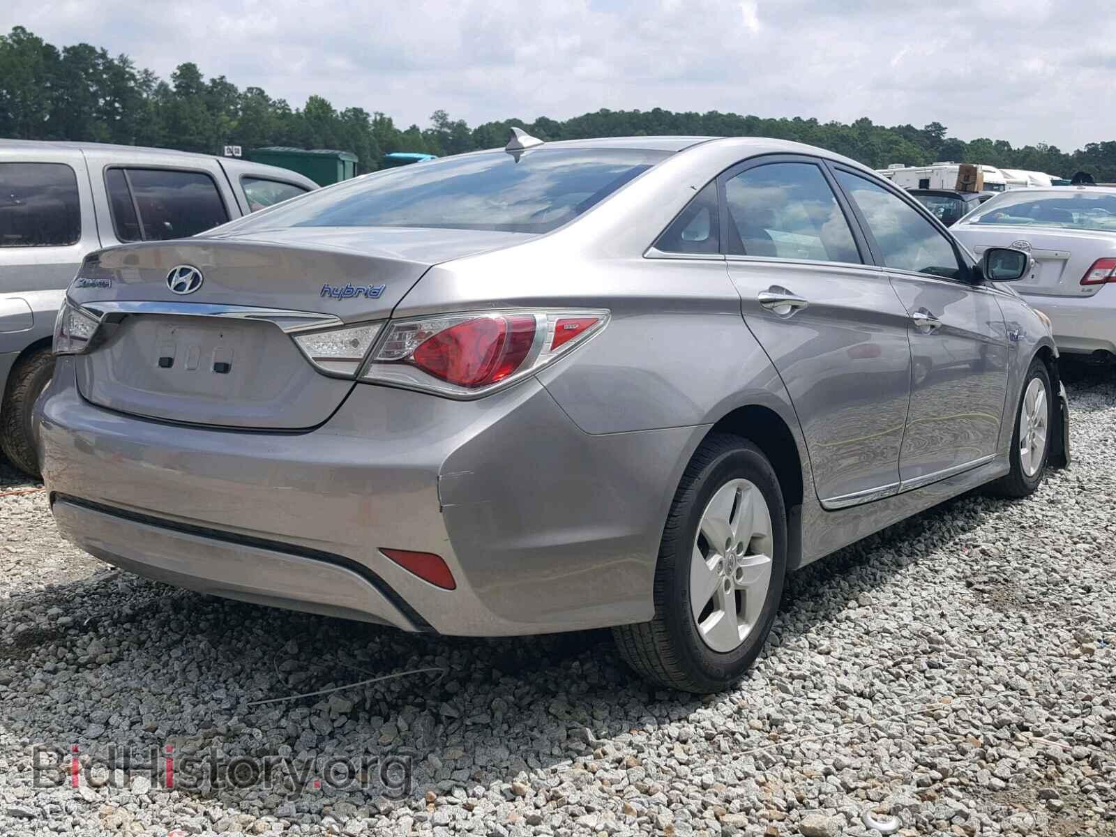2012 HYUNDAI SONATA - VIN: KMHEC4A43CA059043 - Фото 4