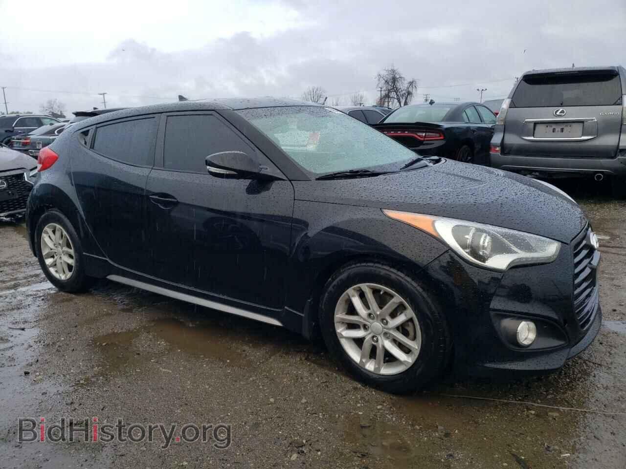 2014 HYUNDAI VELOSTER - VIN: KMHTC6AEXEU210411 - Фото 4