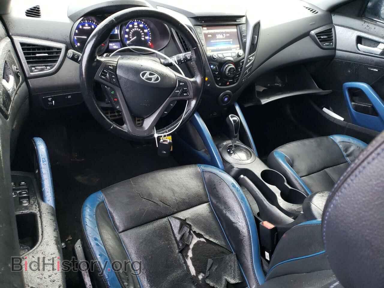 2014 HYUNDAI VELOSTER - VIN: KMHTC6AEXEU210411 - Фото 8