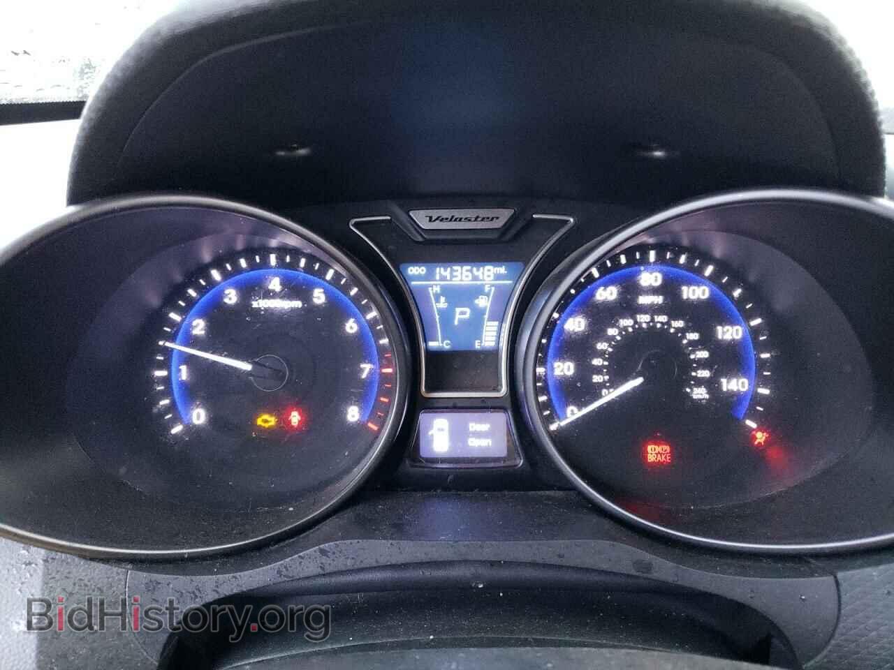 2014 HYUNDAI VELOSTER - VIN: KMHTC6AEXEU210411 - Фото 9