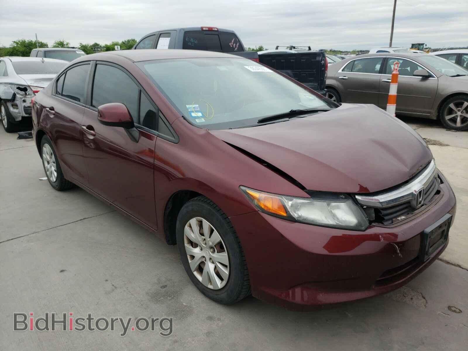 Фотография 2HGFB2F56CH606827 - HONDA CIVIC 2012