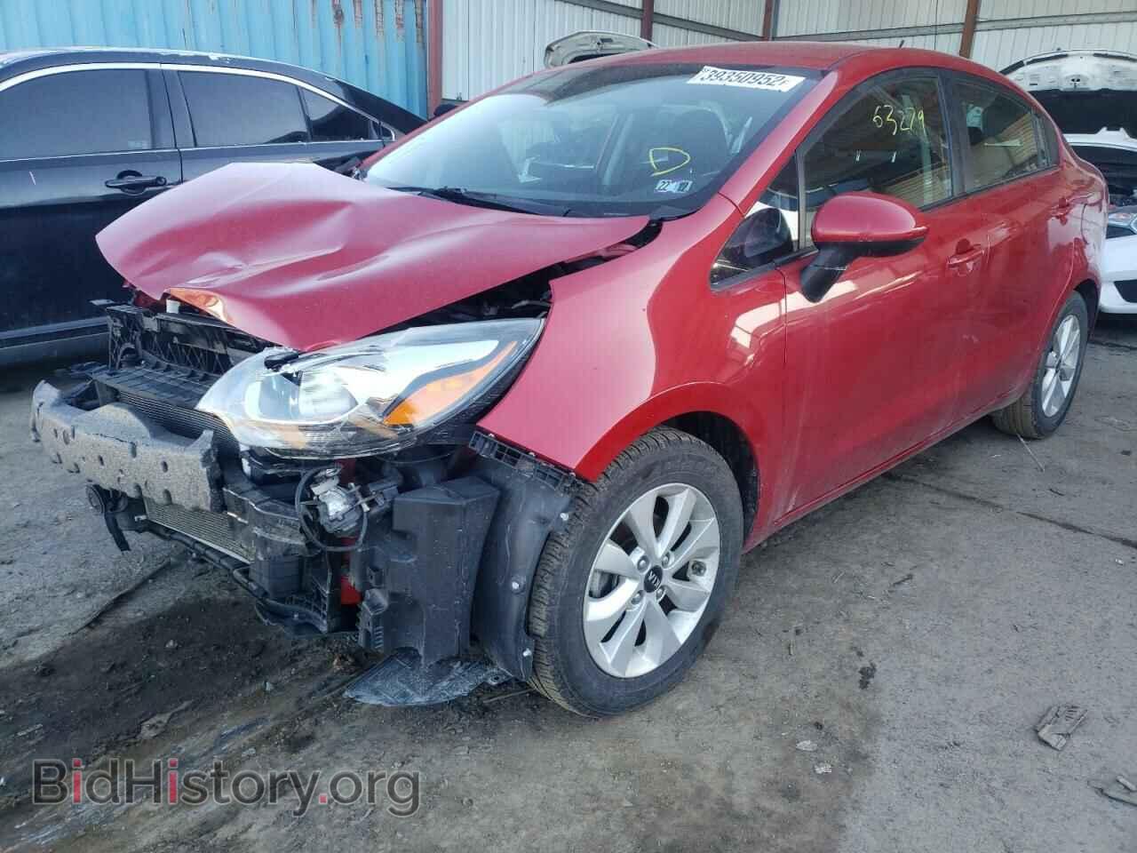 2016 KIA RIO - VIN: KNADN4A39G6569176 - Фото 2