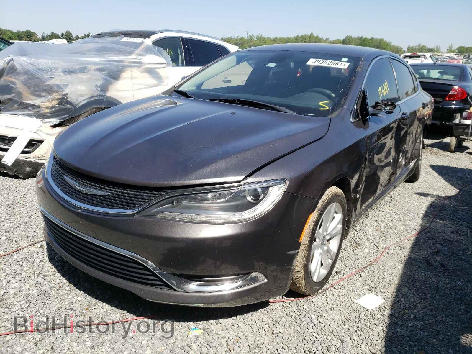 2015 CHRYSLER 200 - VIN: 1C3CCCAB3FN716252 - Фото 2