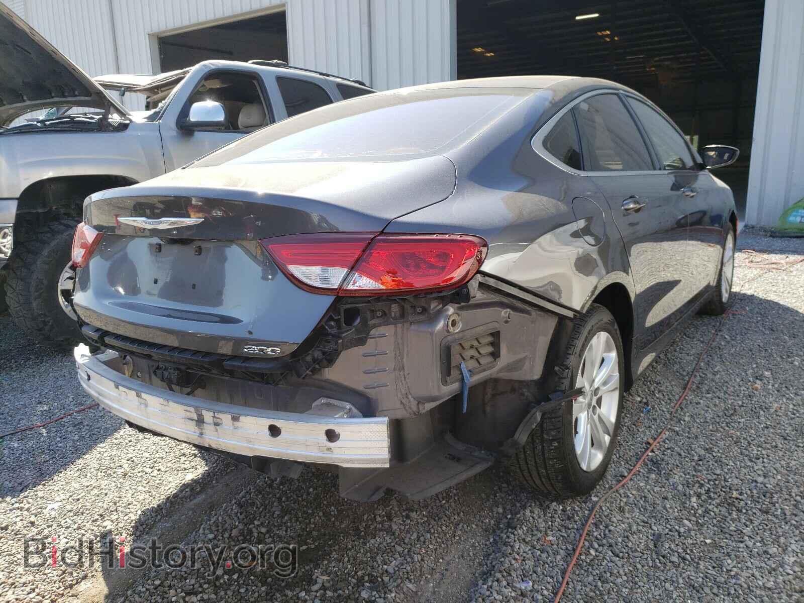 2015 CHRYSLER 200 - VIN: 1C3CCCAB3FN716252 - Фото 4