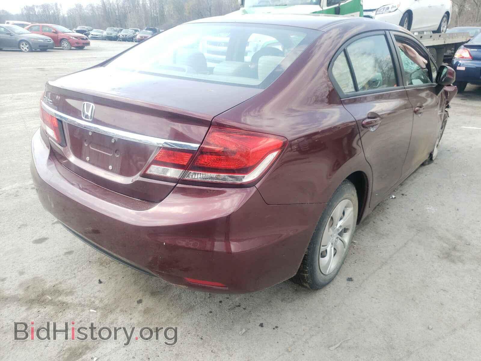 2013 HONDA CIVIC - VIN: 19XFB2F50DE294466 - Фото 4