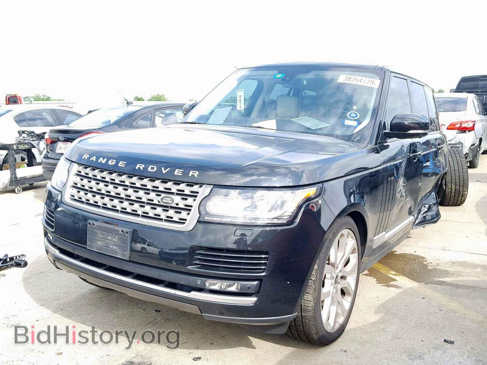 2014 LAND ROVER RANGE ROVE - VIN: SALGS2VF8EA125257 - Фото 2