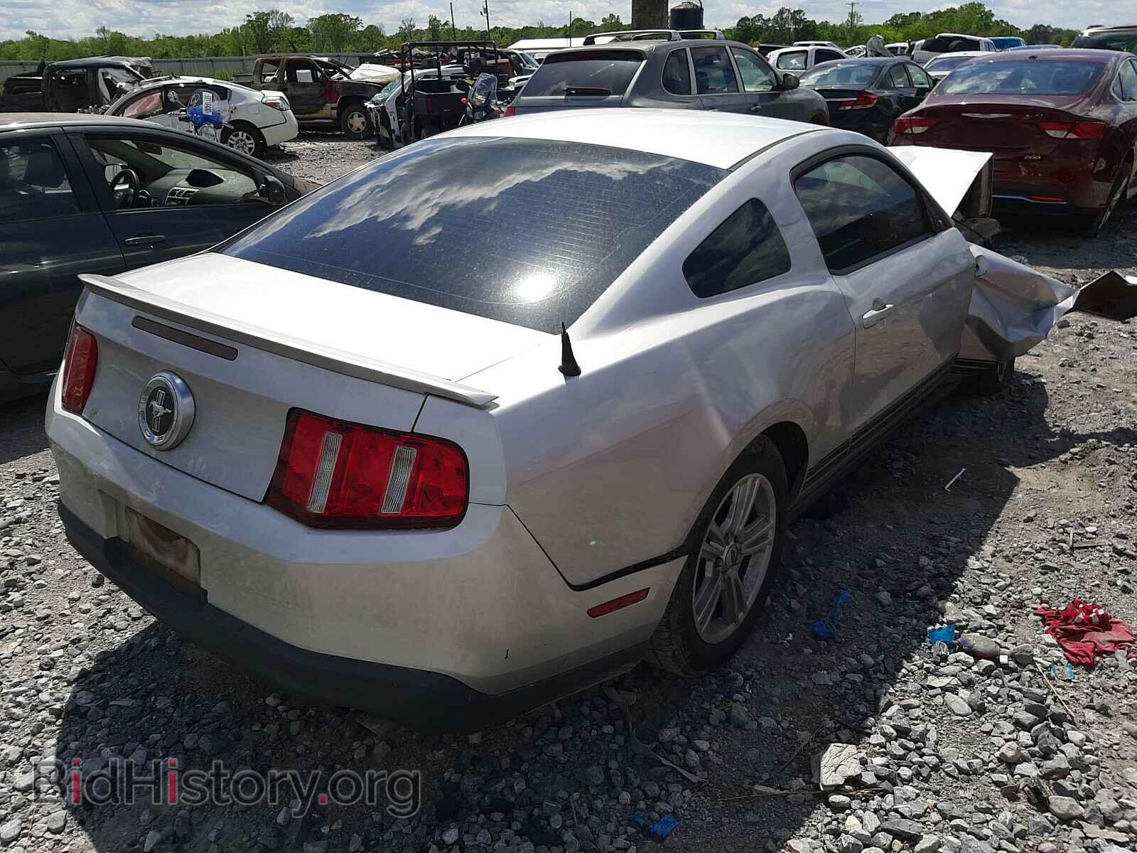 2012 FORD MUSTANG - VIN: 1ZVBP8AM4C5287562 - Фото 4