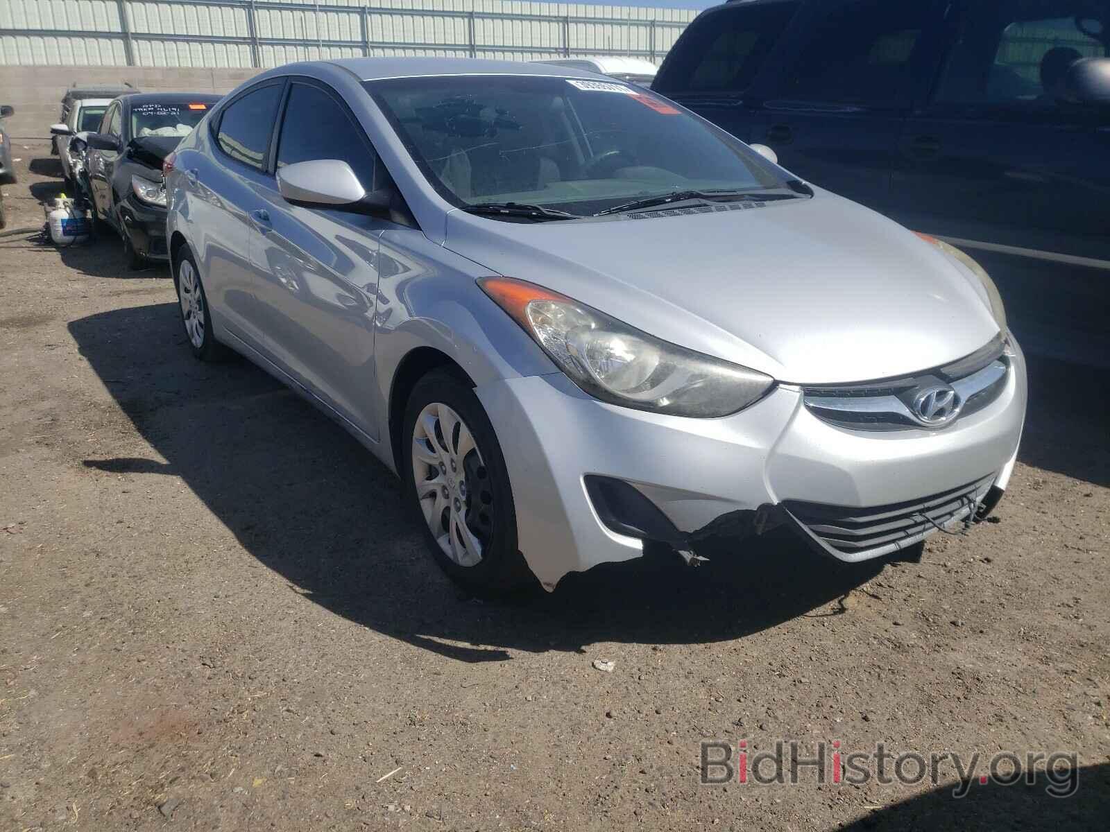 Photo 5NPDH4AEXCH066669 - HYUNDAI ELANTRA 2012