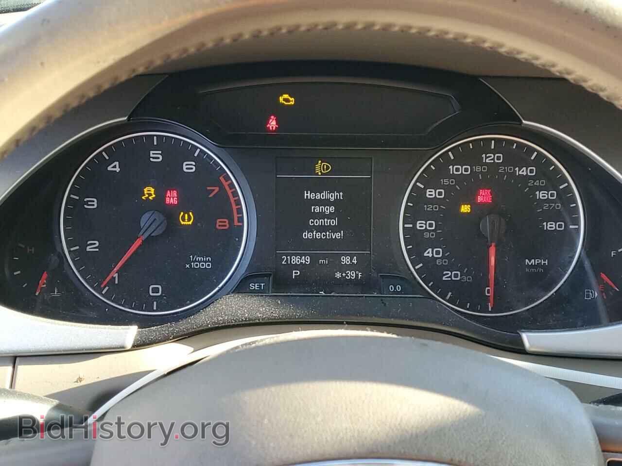 2011 AUDI A4 - VIN: WAUFFAFL8BN044685 - Фото 9