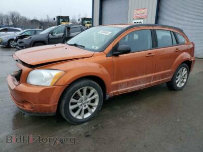 2011 Dodge CALIBER Heat, orange — VIN 1B3CB5HA2BD114788, Copart