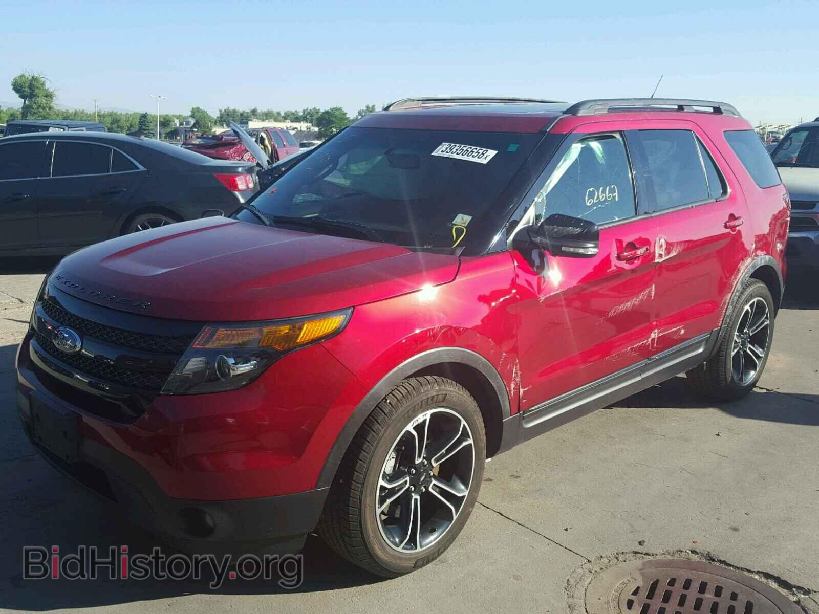 2015 FORD EXPLORER - VIN: 1FM5K8GT0FGA40587 - Фото 2