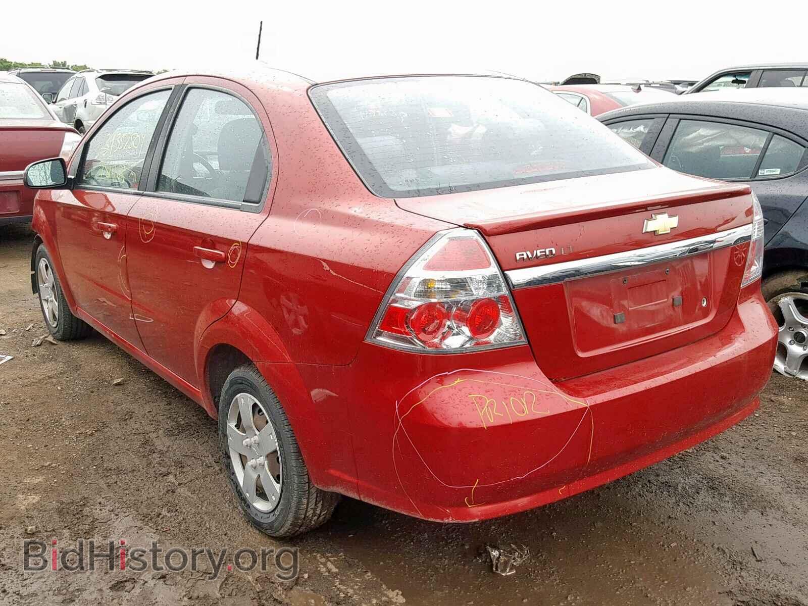 2011 CHEVROLET AVEO - VIN: KL1TD5DE9BB201284 - Фото 3