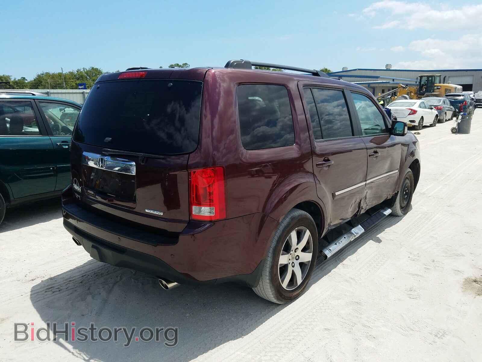 2013 HONDA PILOT - VIN: 5FNYF3H93DB041610 - Фото 4
