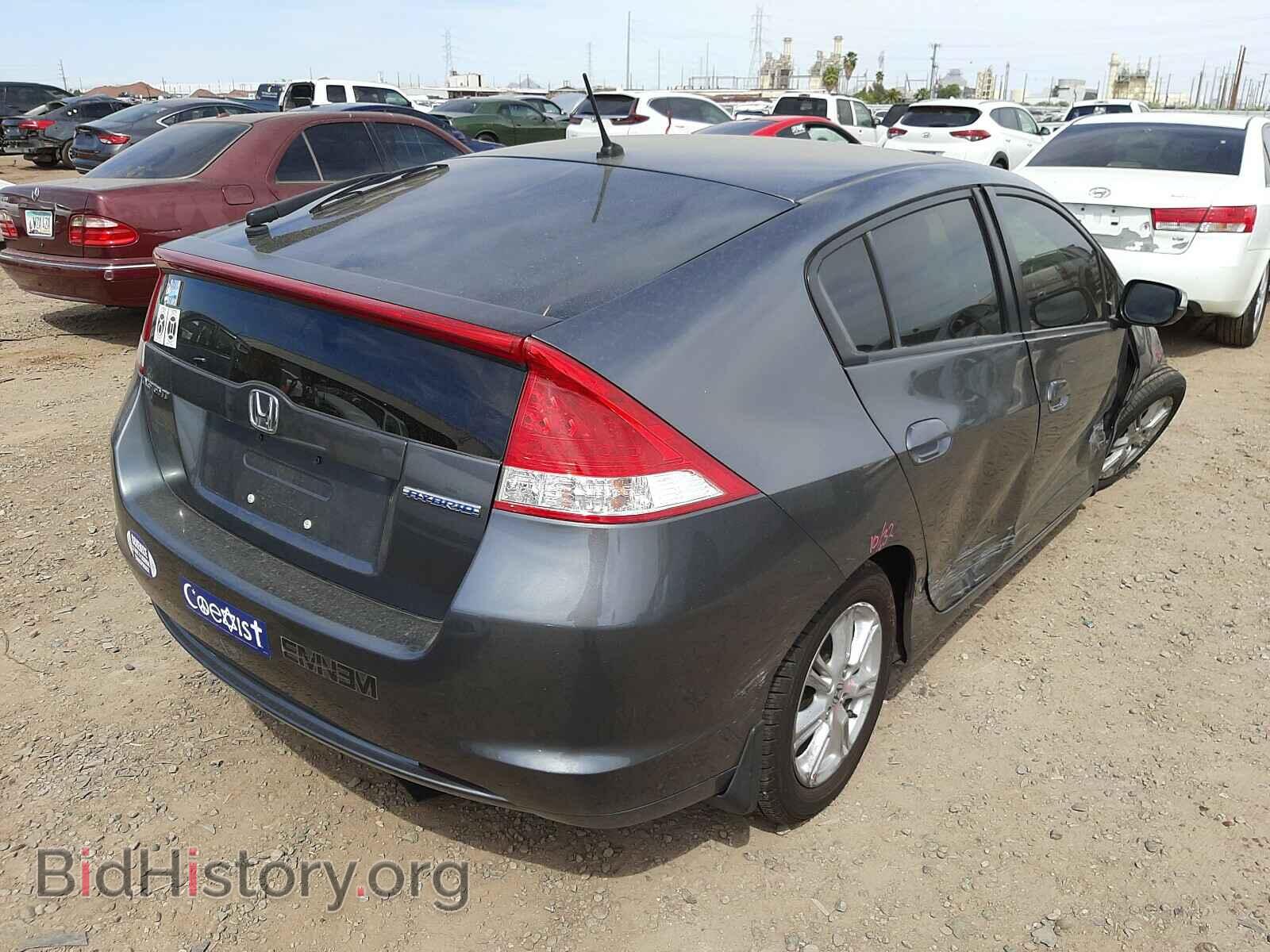 2010 HONDA INSIGHT - VIN: JHMZE2H74AS035165 - Фото 4