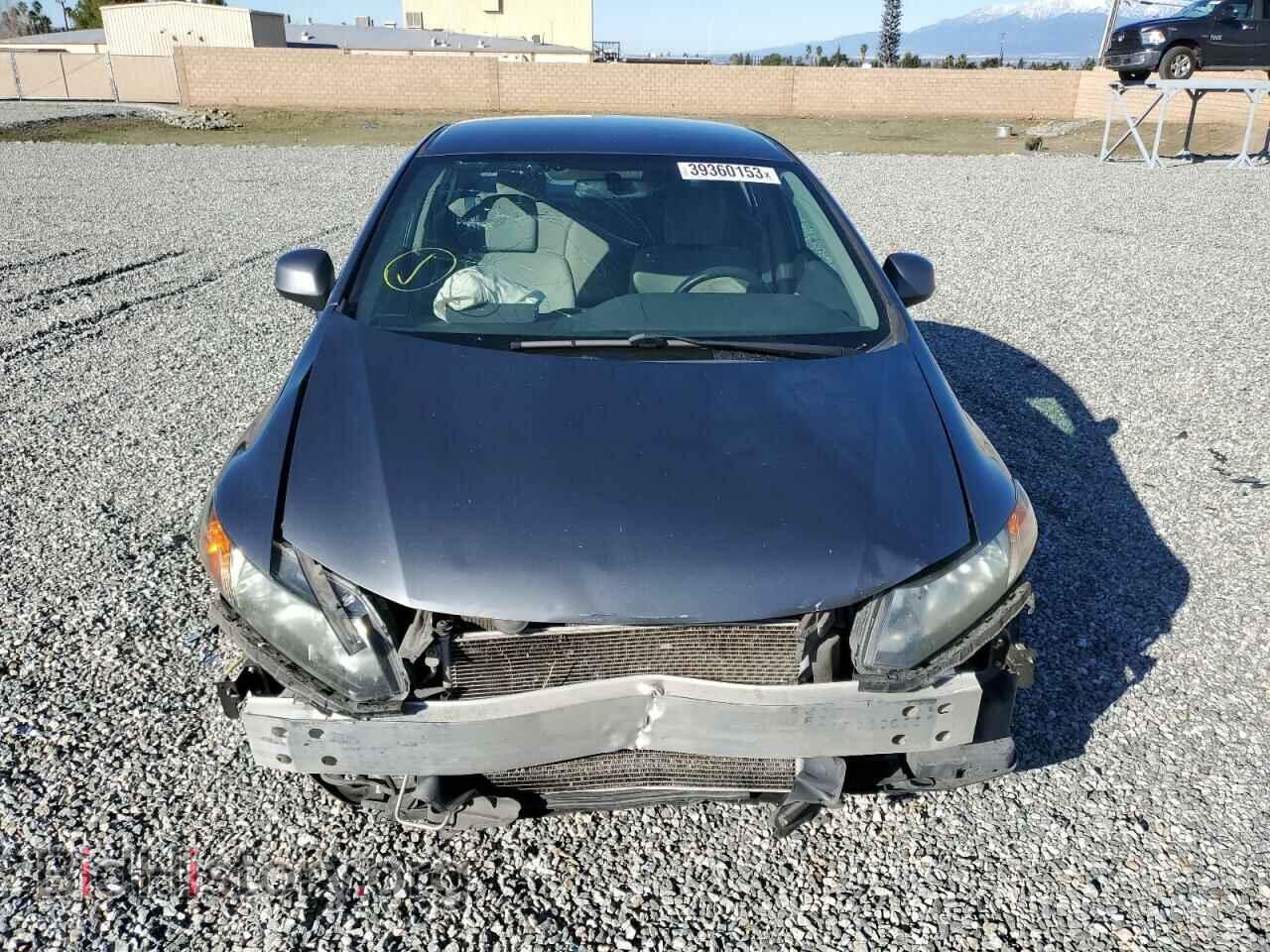 2012 HONDA CIVIC - VIN: 19XFB2F50CE392315 - Фото 5