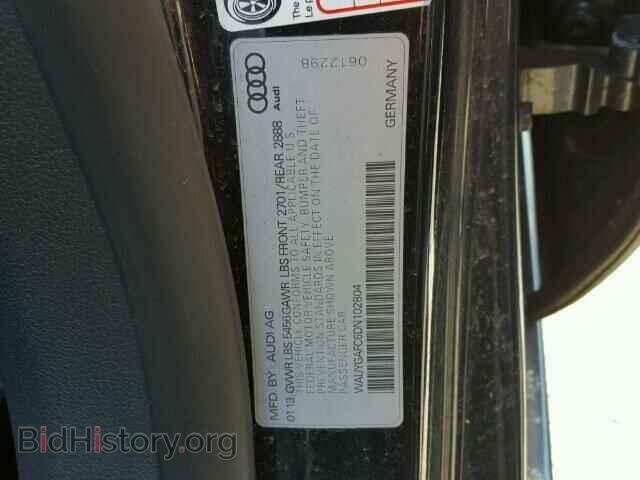 2013 AUDI A7 - VIN: WAUYGAFC6DN102804 - Фото 10