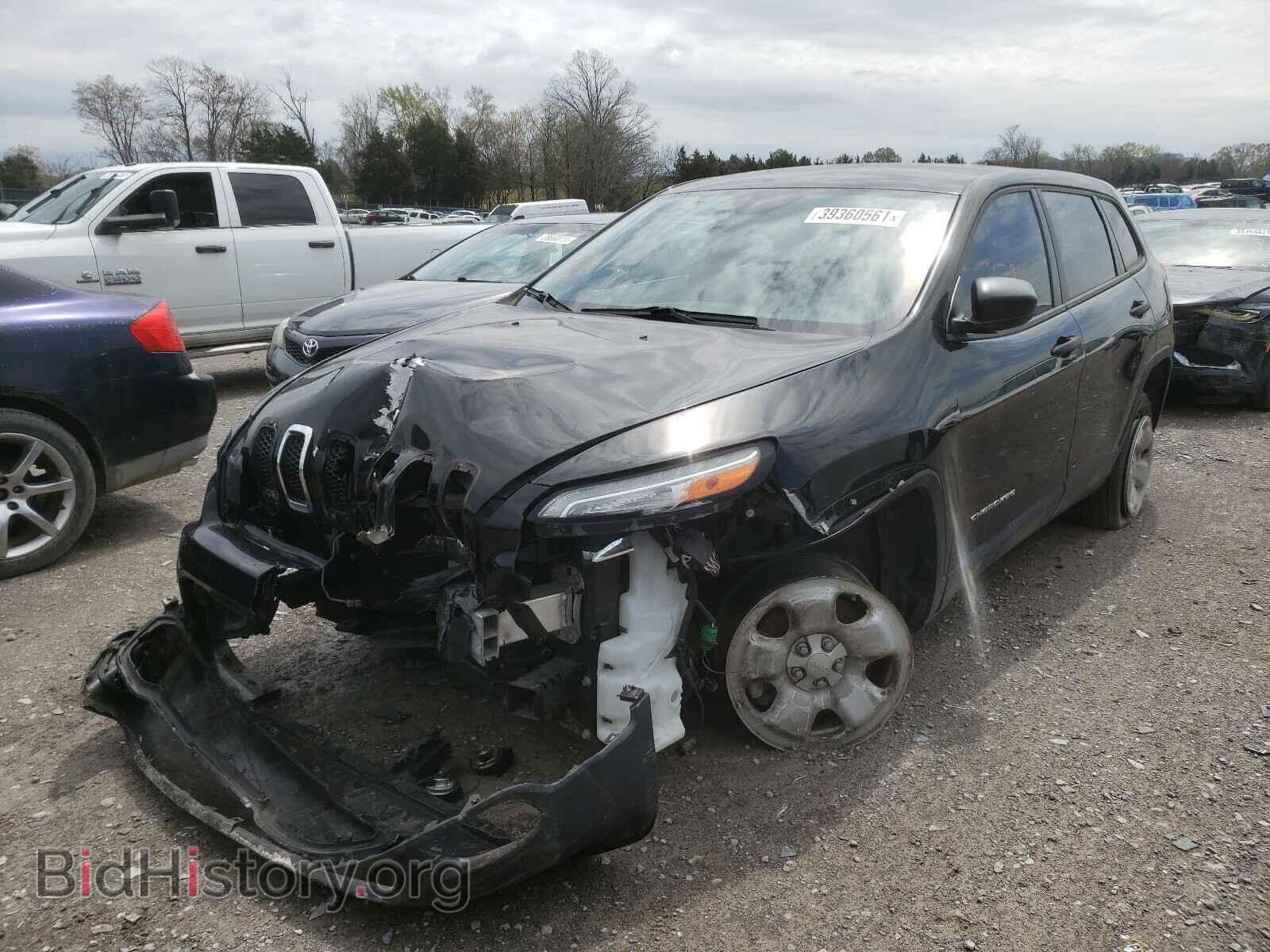 2014 JEEP CHEROKEE - VIN: 1C4PJLAB9EW314389 - Фото 2