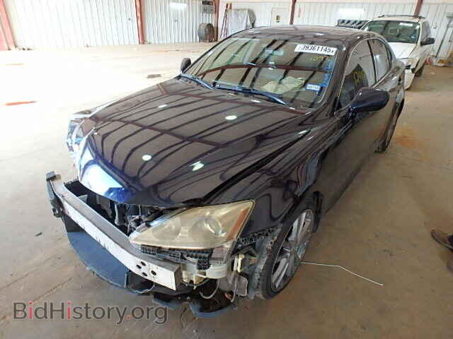 2007 LEXUS IS250 - VIN: JTHBK262X72041093 - Фото 2