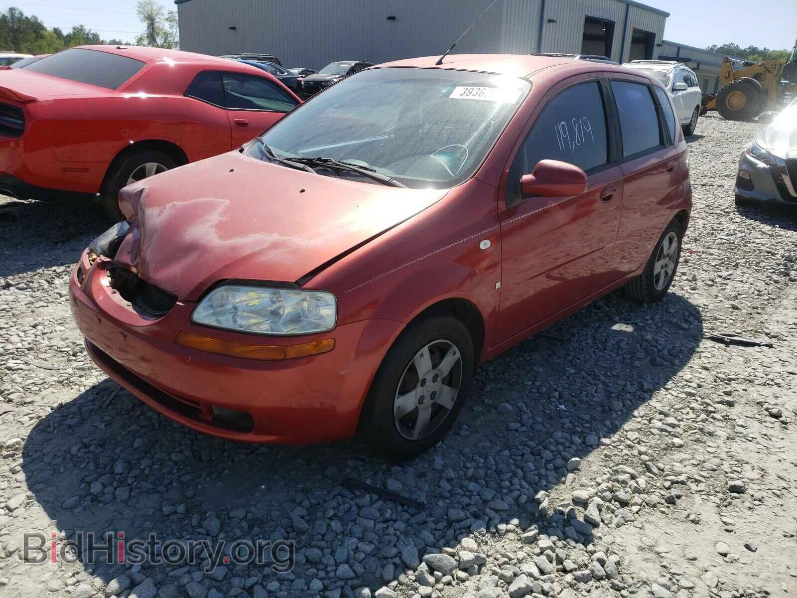 2007 CHEVROLET AVEO - VIN: KL1TD66657B774086 - Фото 2