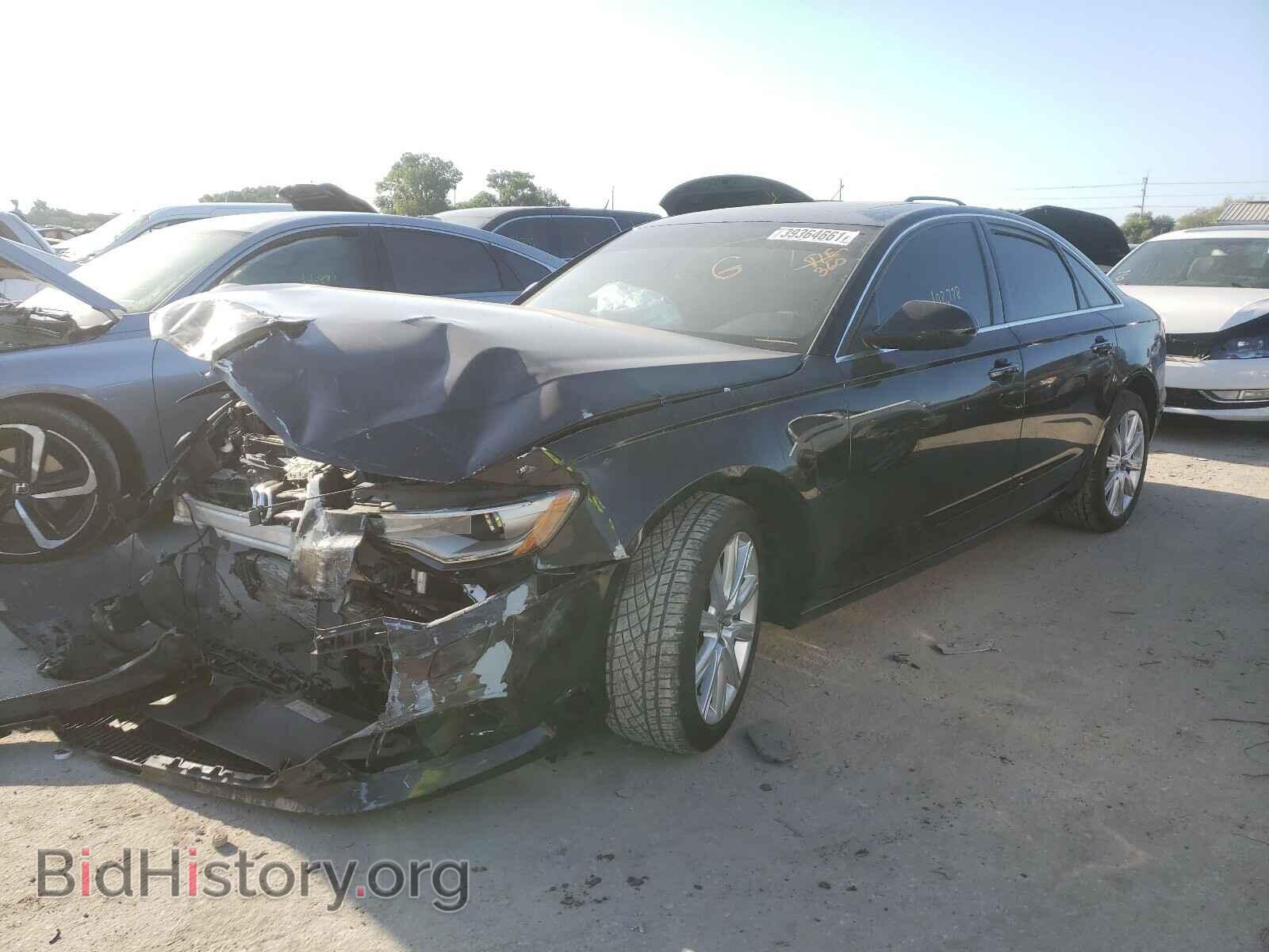 2013 AUDI A6 - VIN: WAUGFAFC4DN108230 - Фото 2