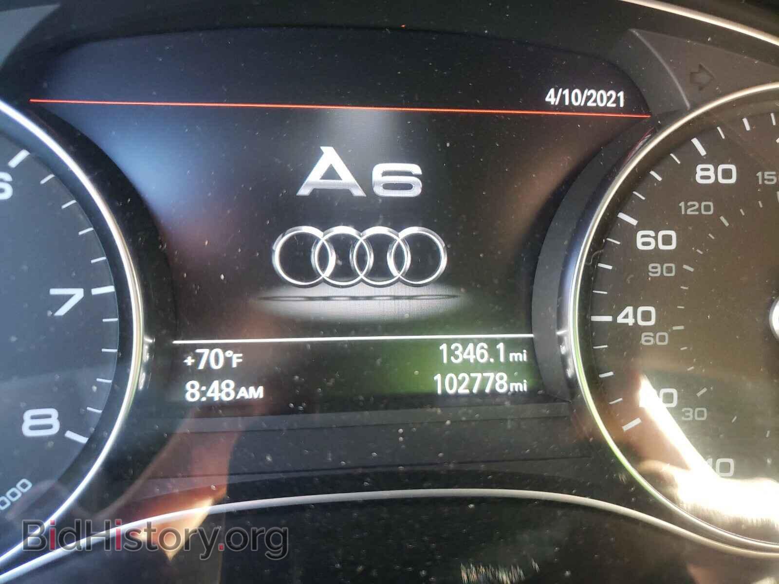 2013 AUDI A6 - VIN: WAUGFAFC4DN108230 - Фото 8