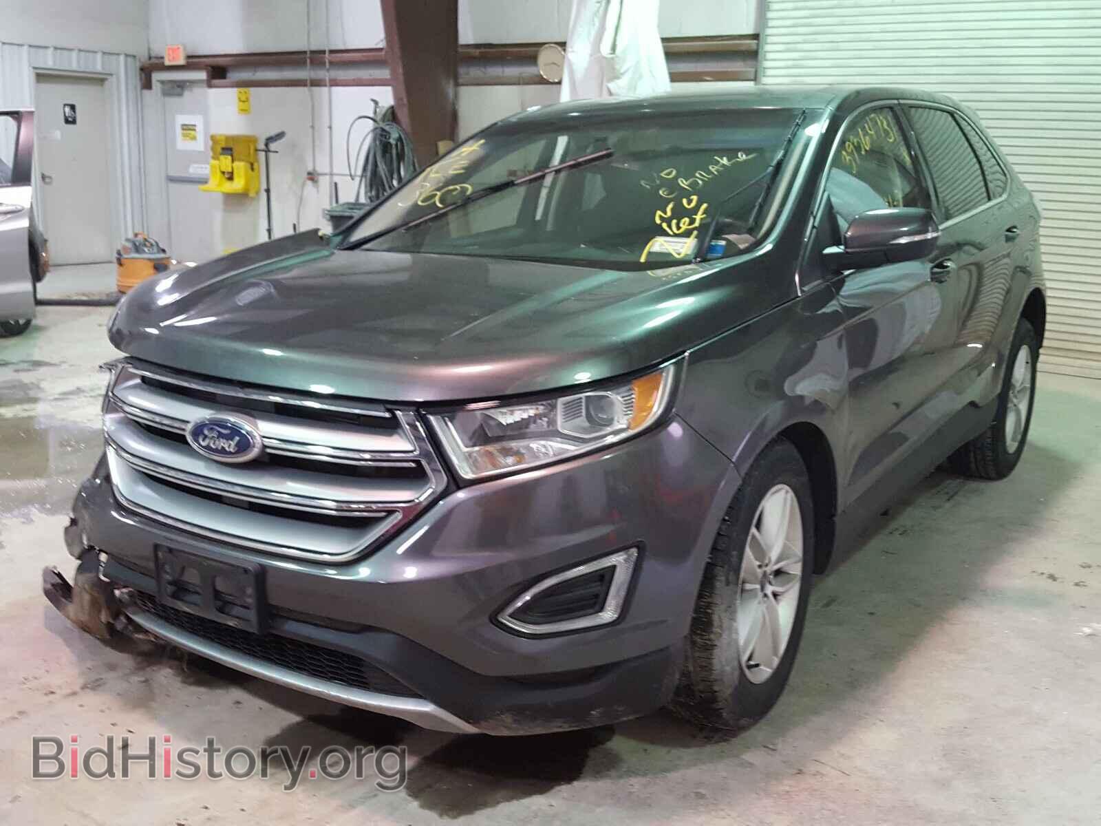2016 FORD EDGE - VIN: 2FMPK4J92GBB92734 - Фото 2