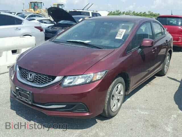 2013 HONDA CIVIC - VIN: 2HGFB2F59DH602496 - Фото 2