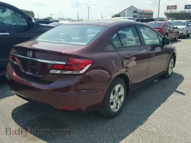2013 HONDA CIVIC - VIN: 2HGFB2F59DH602496 - Фото 4
