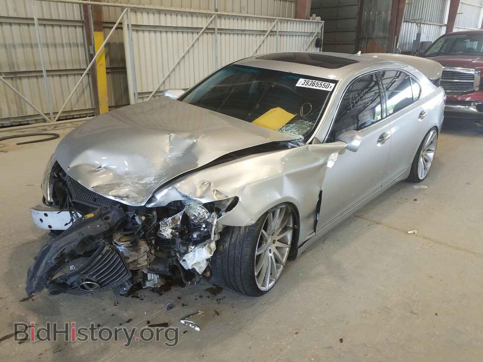 2008 LEXUS LS460 - VIN: JTHBL46FX85083128 - Фото 2