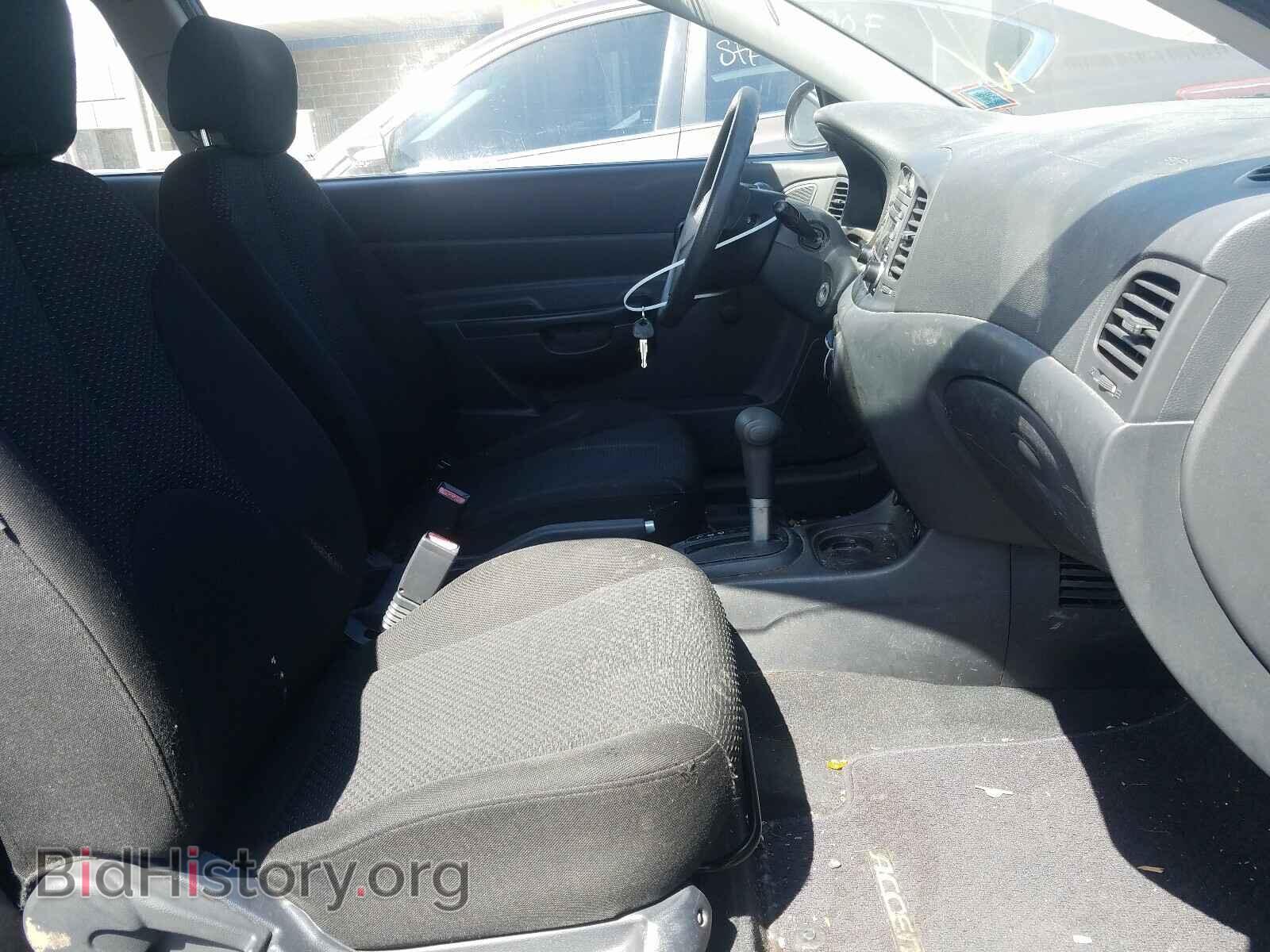 2007 HYUNDAI ACCENT - VIN: KMHCM36C77U032592 - Фото 5