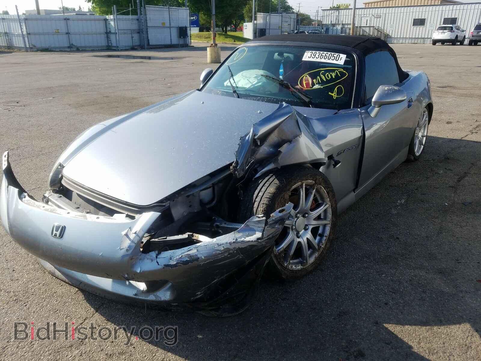 2005 HONDA S2000 - VIN: JHMAP21465S004982 - Фото 2