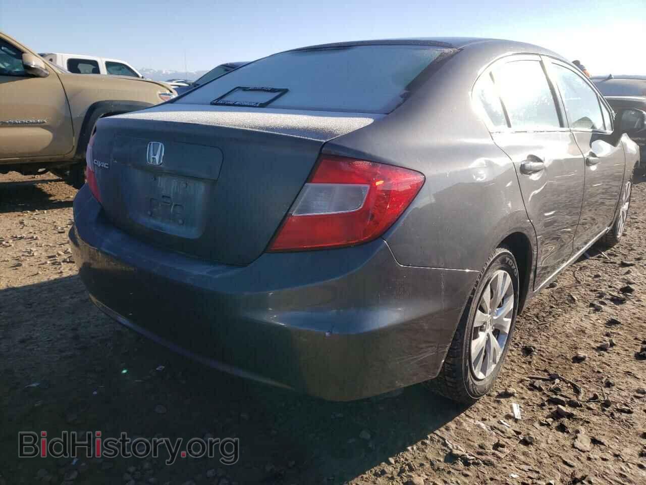 2012 HONDA CIVIC - VIN: 2HGFB2F51CH560713 - Фото 4