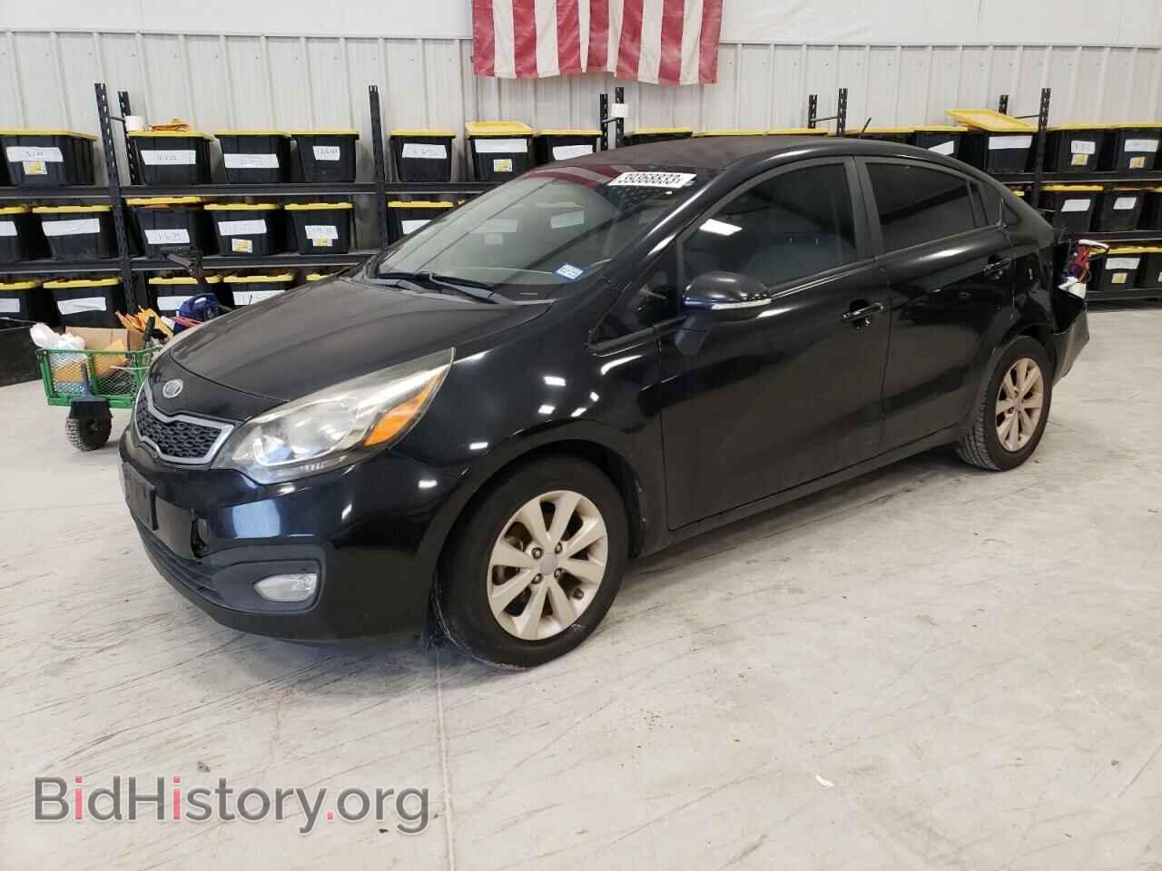 Фотография KNADN4A32C6046219 - KIA RIO 2012