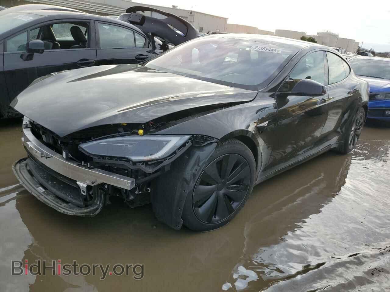 Фотография 5YJSA1E57NF475539 - TESLA MODEL S 2022