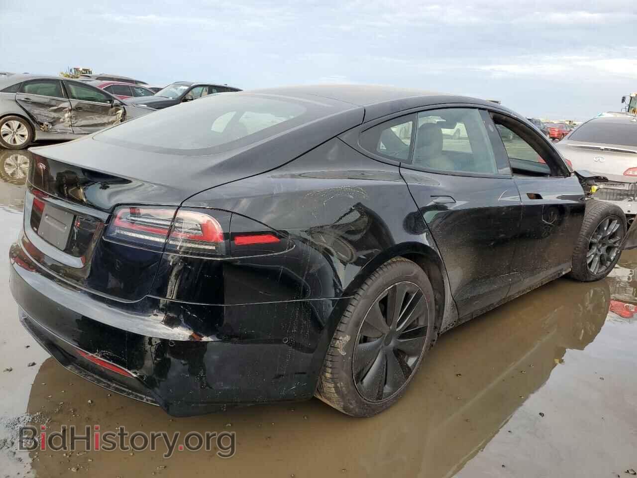 2022 TESLA MODEL S - VIN: 5YJSA1E57NF475539 - Фото 3
