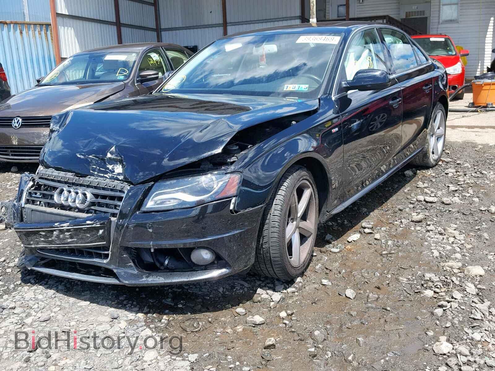 2012 AUDI A4 - VIN: WAUFFAFL3CA100640 - Фото 2