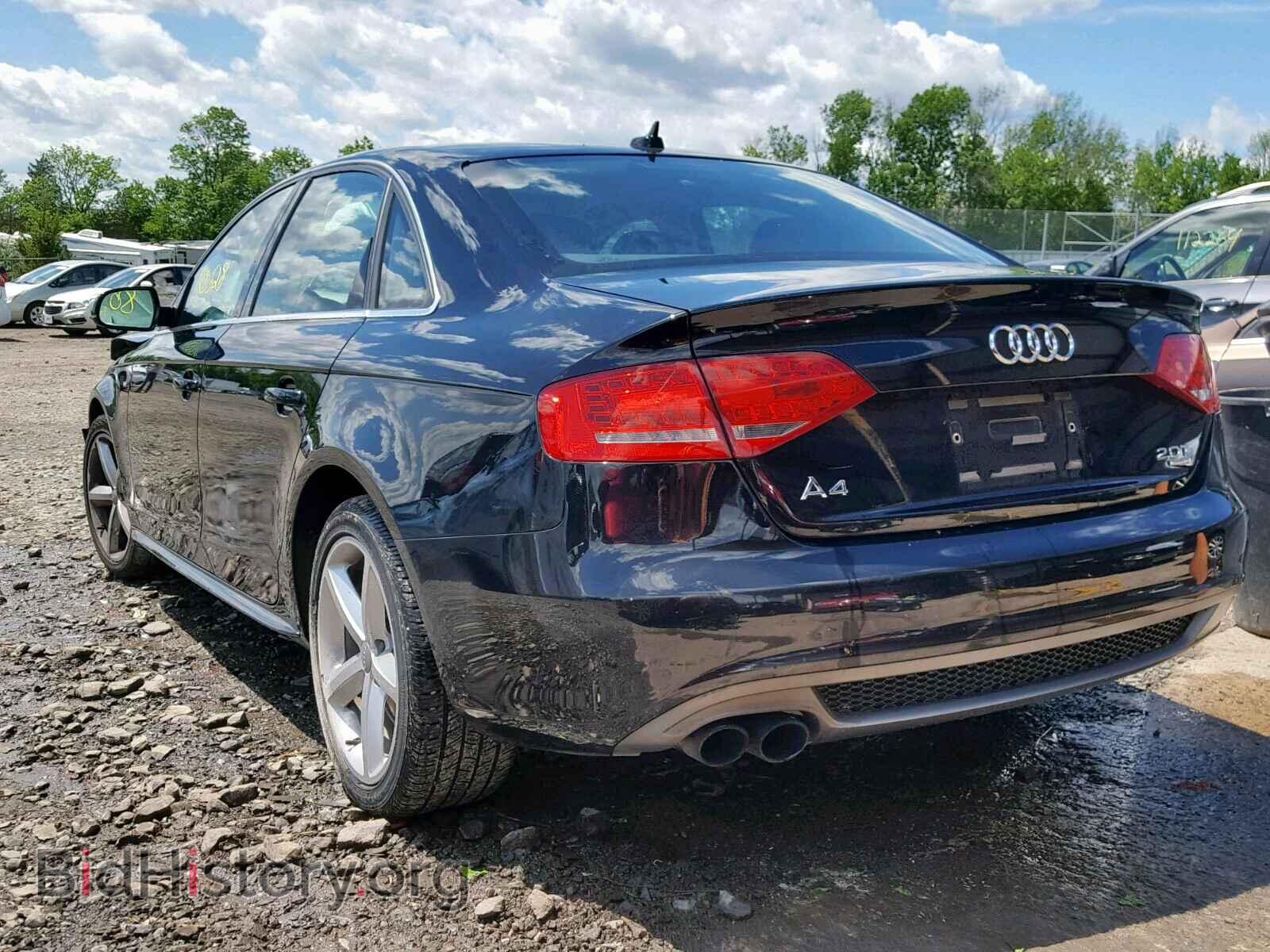 2012 AUDI A4 - VIN: WAUFFAFL3CA100640 - Фото 3