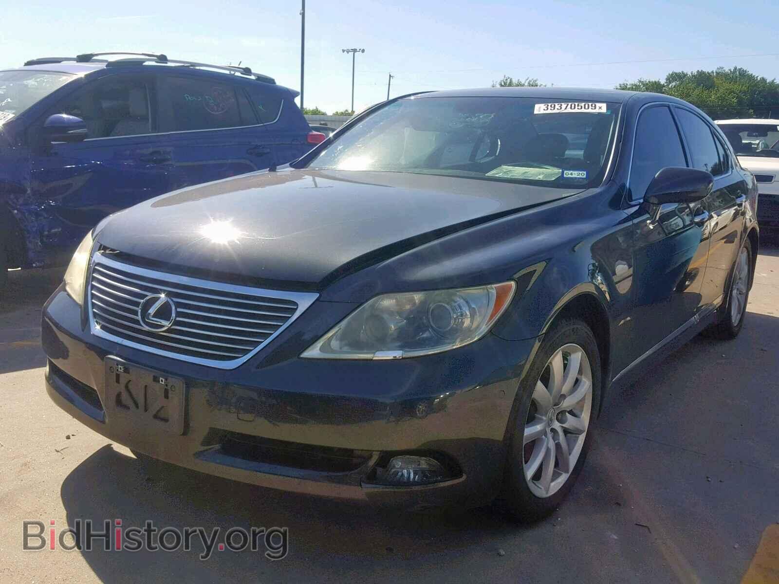 2007 LEXUS LS460 - VIN: JTHBL46F375044380 - Фото 2