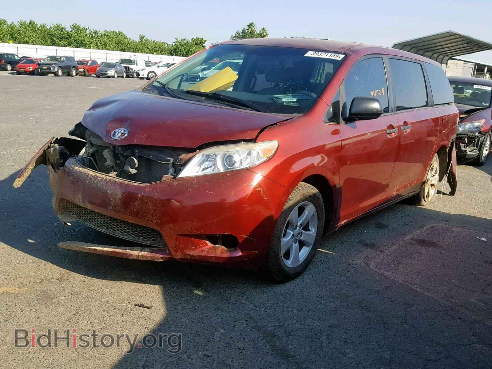 2012 TOYOTA SIENNA BAS - VIN: 5TDKA3DC4CS011984 - Photo 2