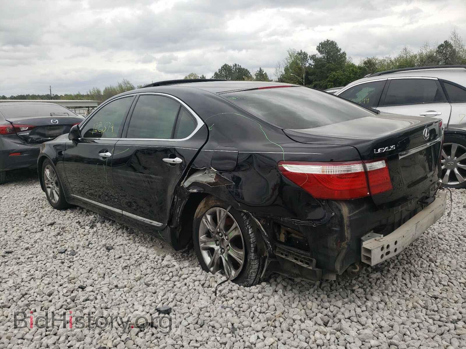 2007 LEXUS LS460 - VIN: JTHBL46FX75002353 - Фото 3