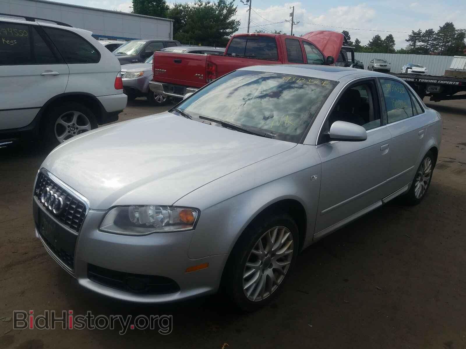 2008 AUDI A4 - VIN: WAUDF78E98A136946 - Фото 2