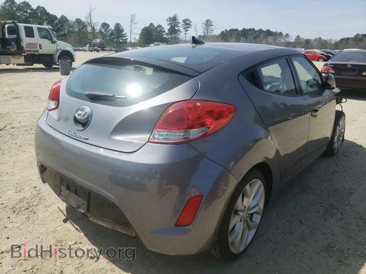 2012 HYUNDAI VELOSTER - VIN: KMHTC6AD0CU044257 - Фото 4