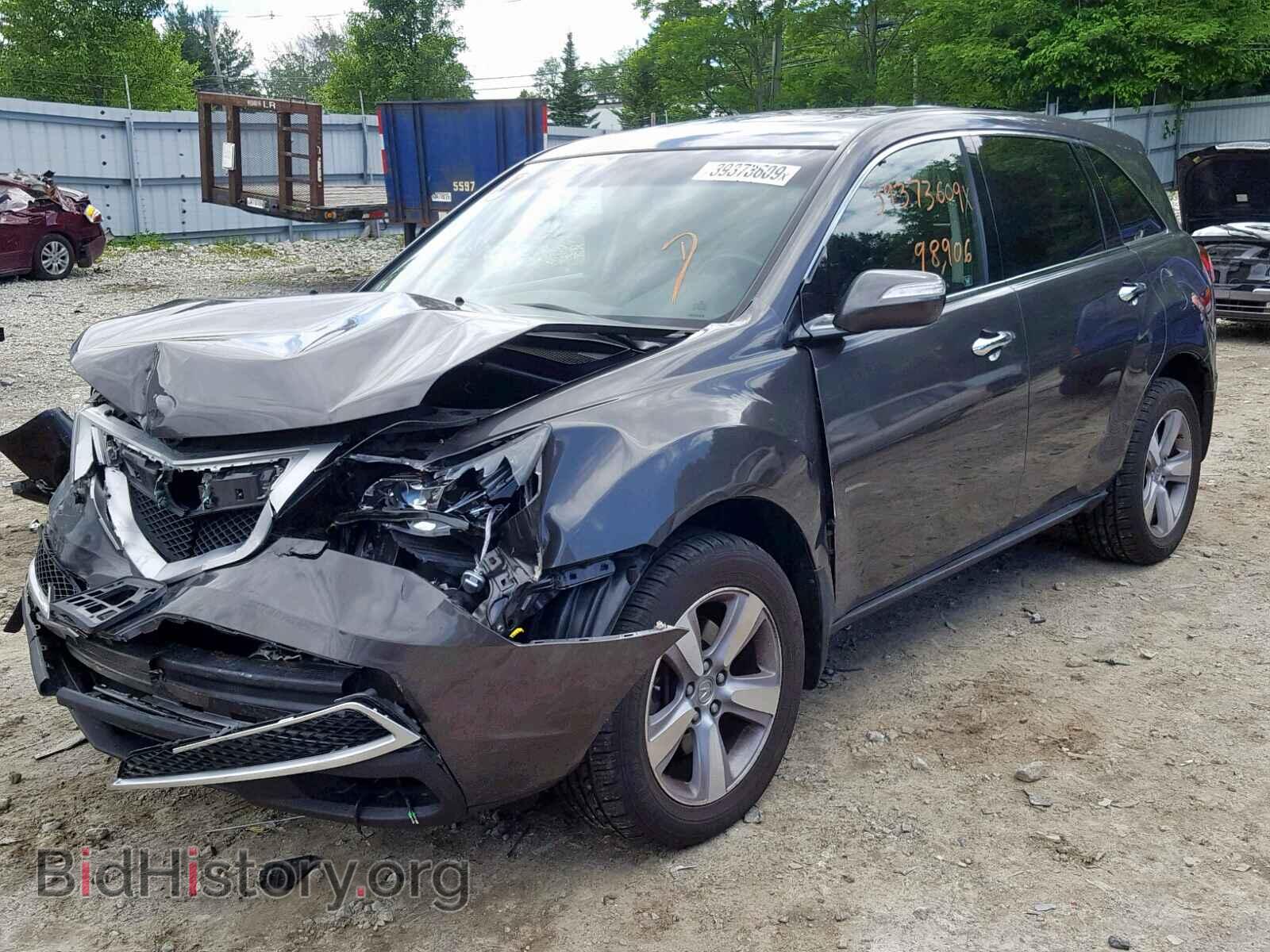 2012 ACURA MDX - VIN: 2HNYD2H22CH540811 - Фото 2